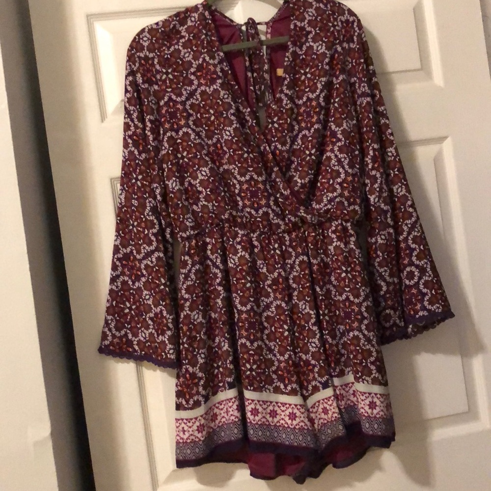 Flora Takara Long Sleeve Romper